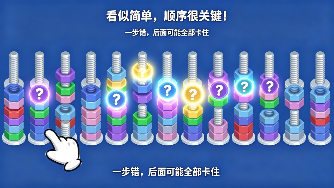 螺母分类消除截图