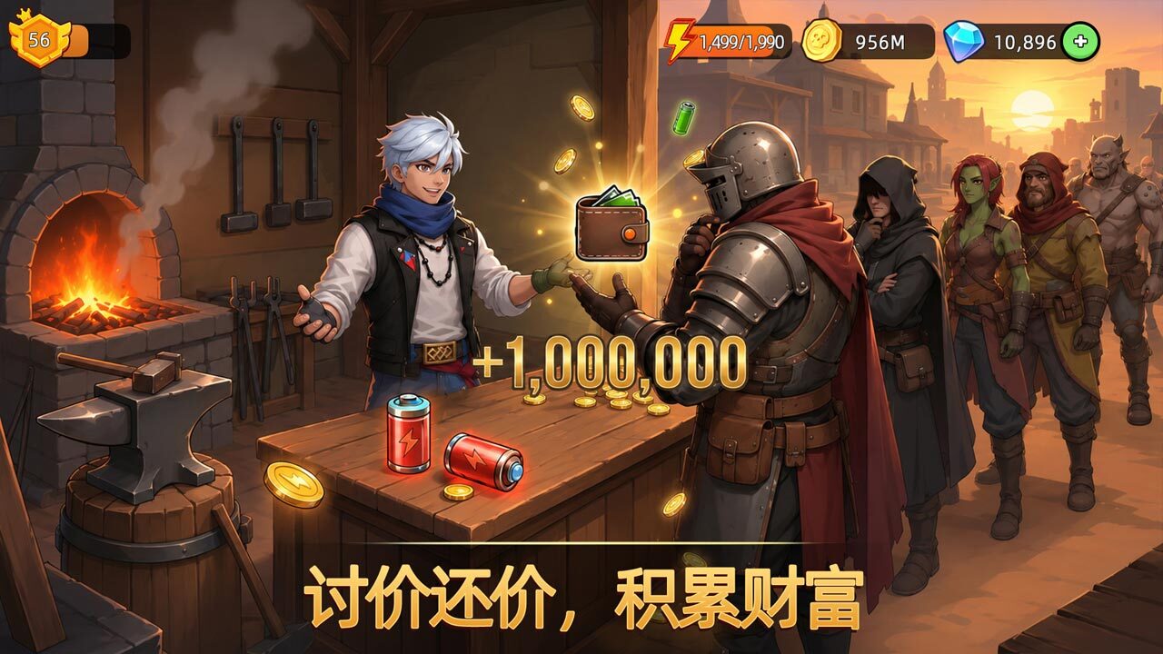 地下城里开商店截图