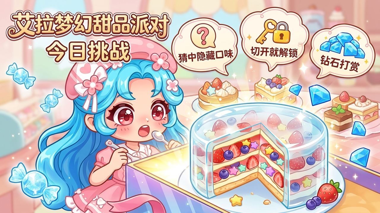 艾拉梦幻甜品派对截图
