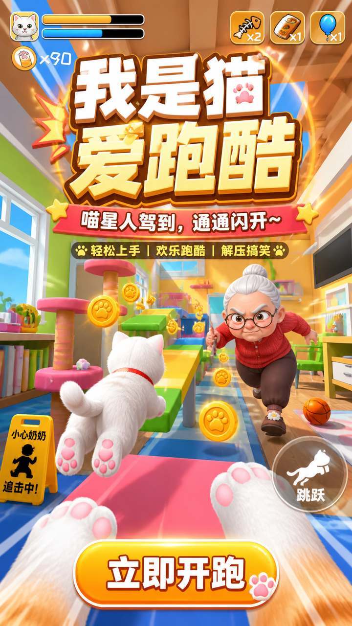 我是猫爱跑酷截图