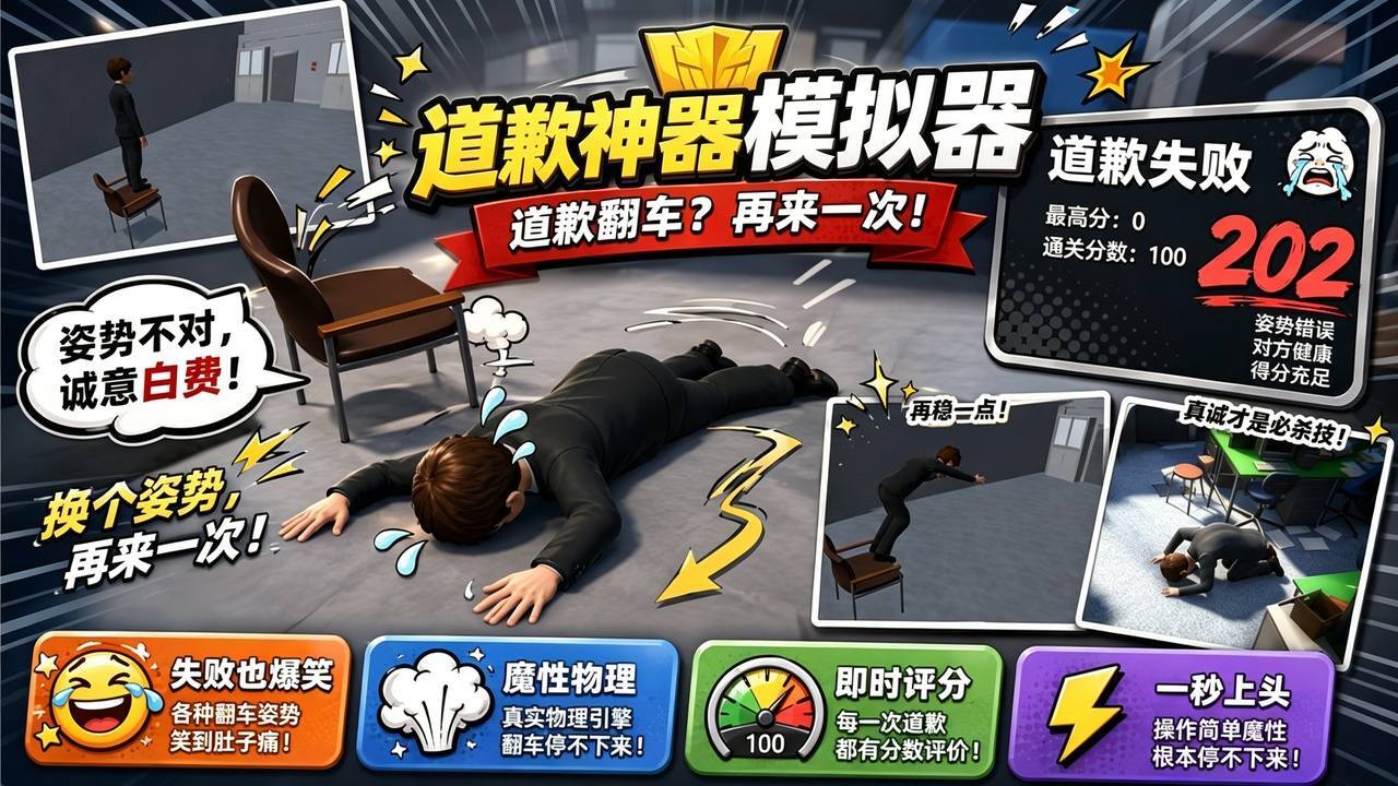 道歉神器模拟器截图