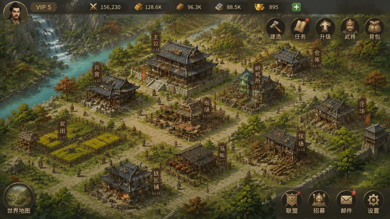 汉末乡野村截图