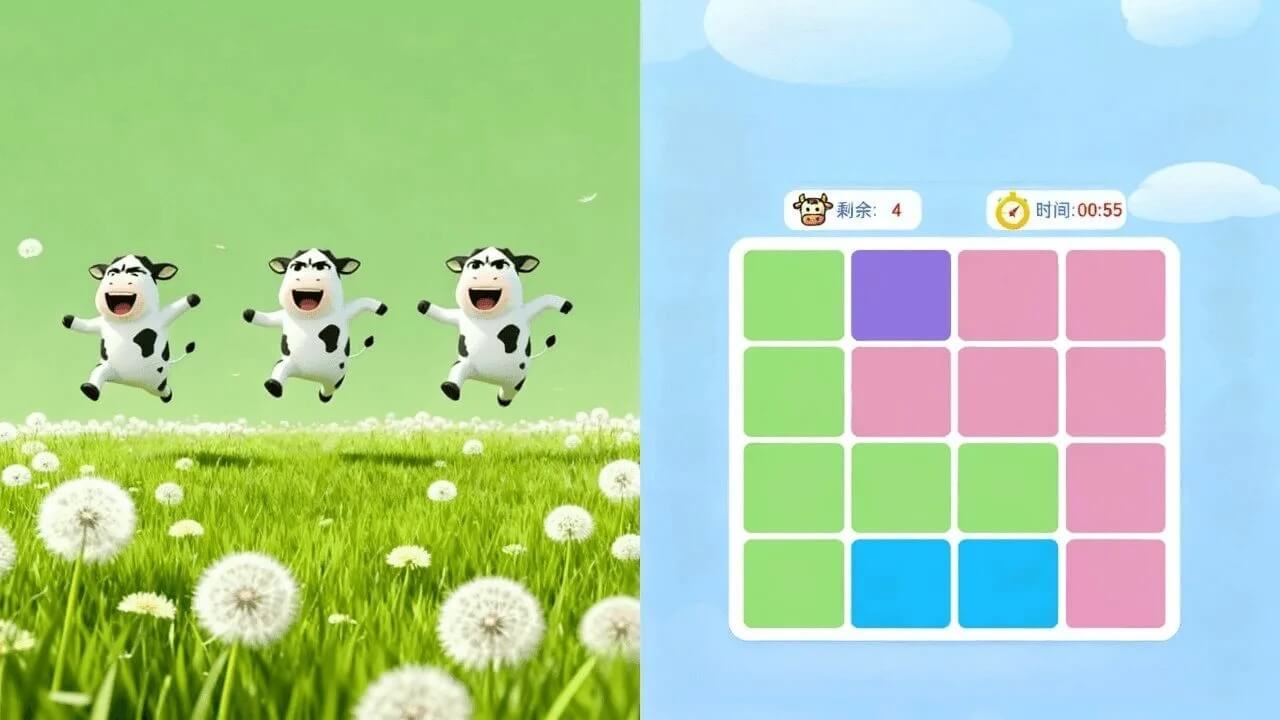 找牛游戏挑战截图
