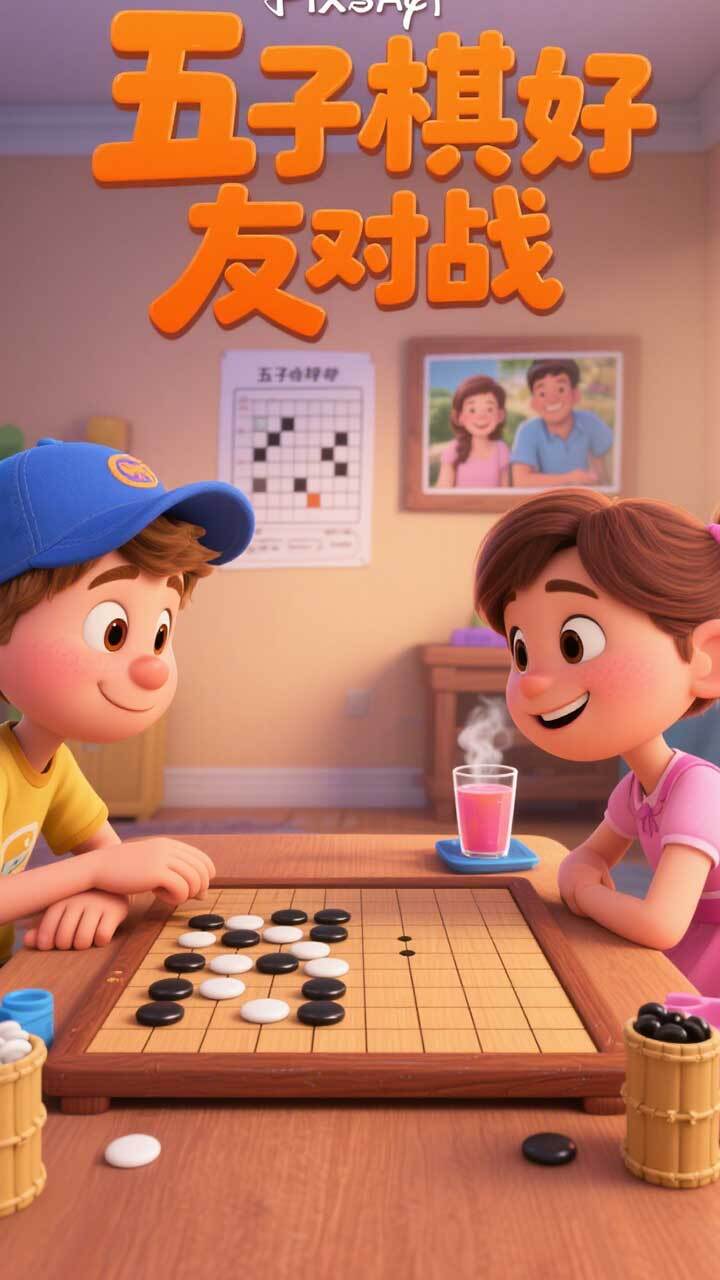 五个子连珠五子棋截图