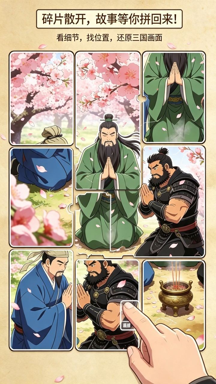 三国拼图游戏截图