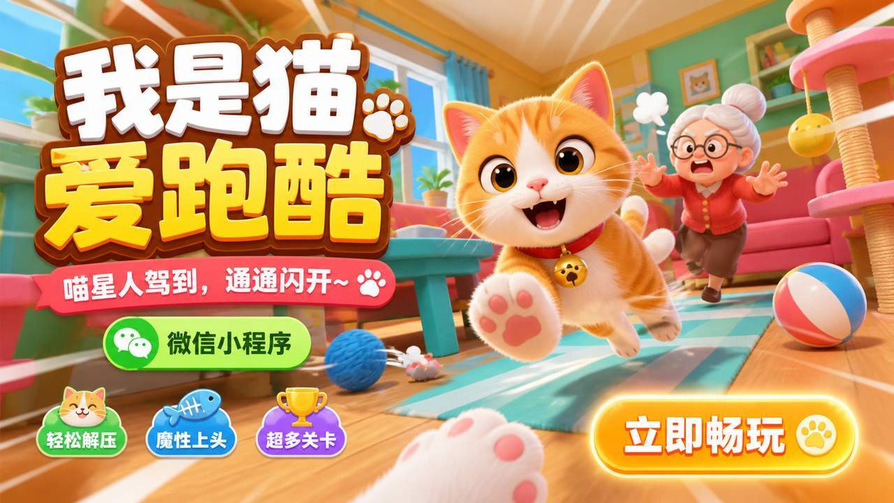 我是猫爱跑酷截图
