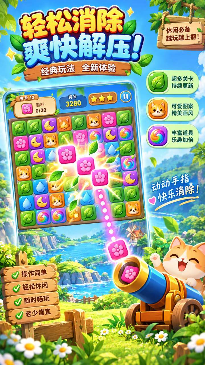 彩弹乐消消截图