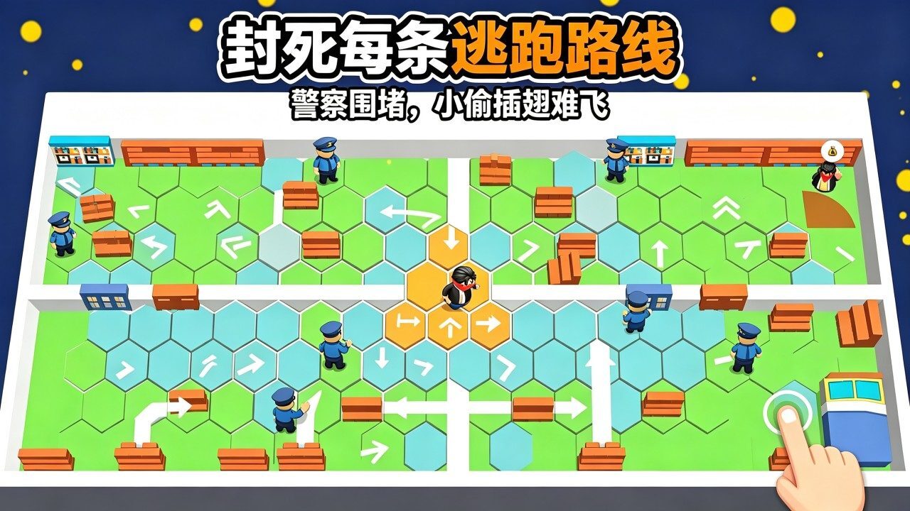 围堵小偷截图