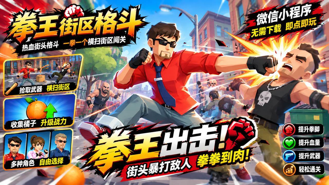 拳王街区格斗截图