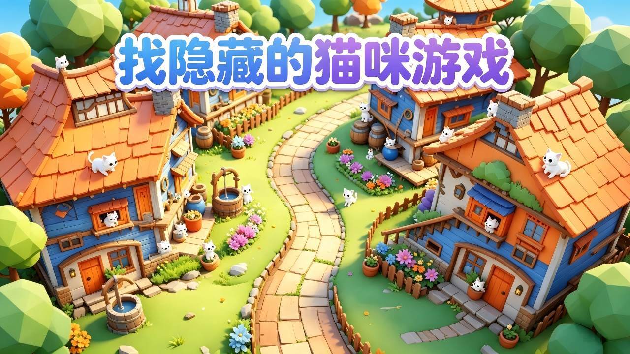 找隐藏的猫咪游戏截图