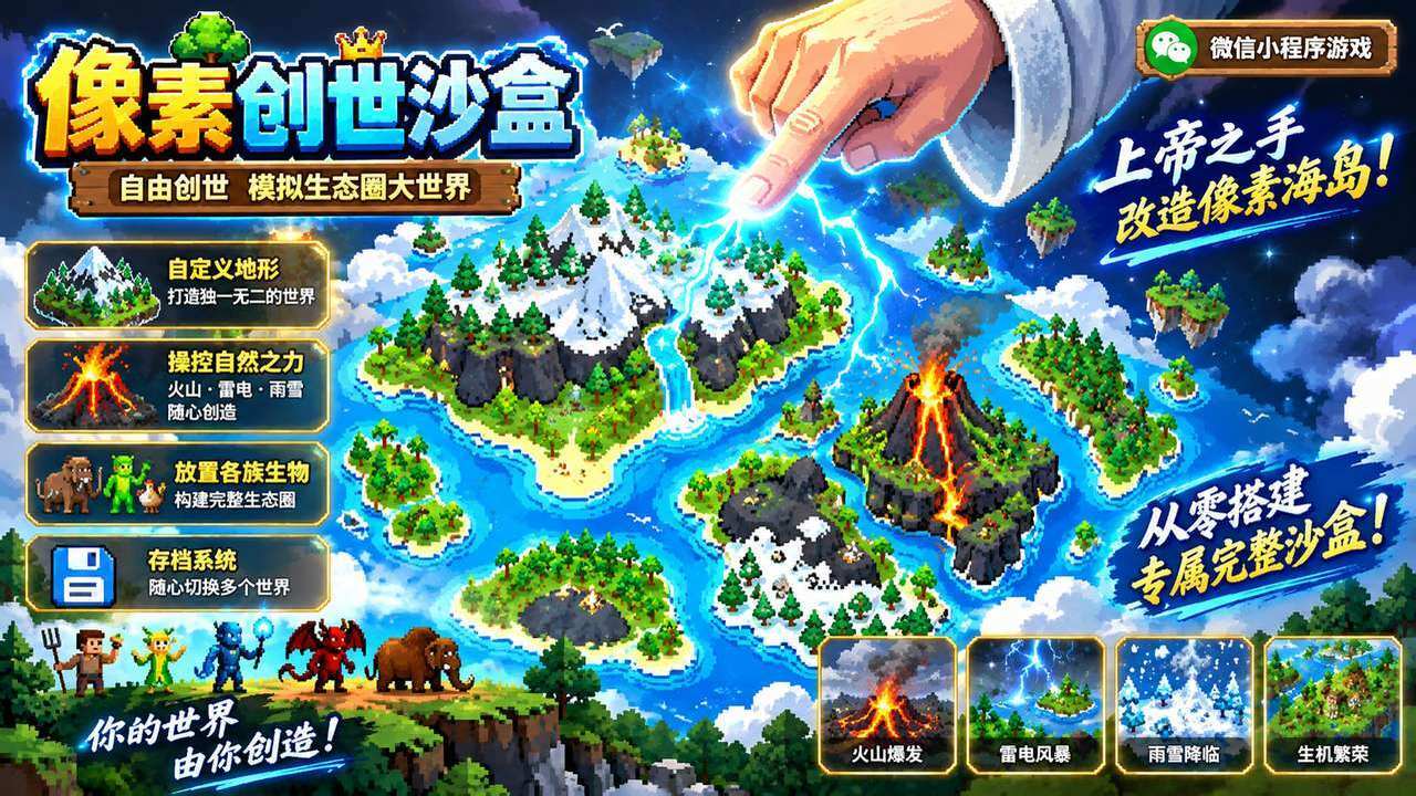 像素创世沙盒截图