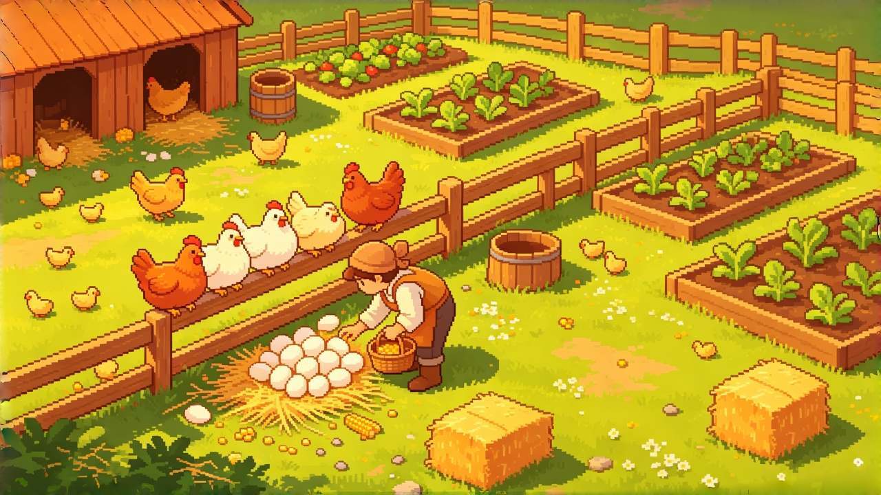 捡鸡蛋经营模拟截图