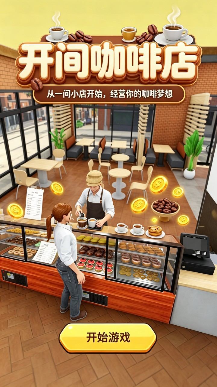 开间咖啡店截图