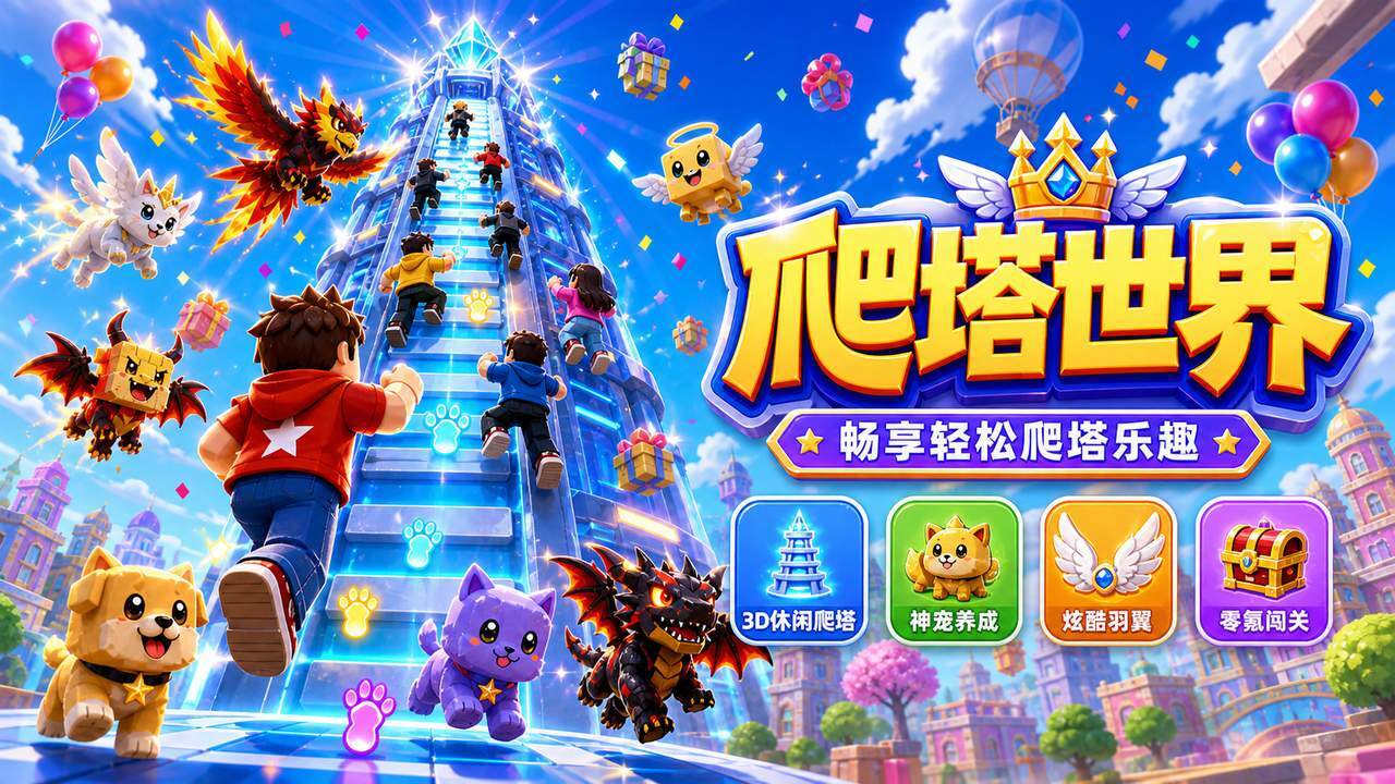 爬塔世界截图