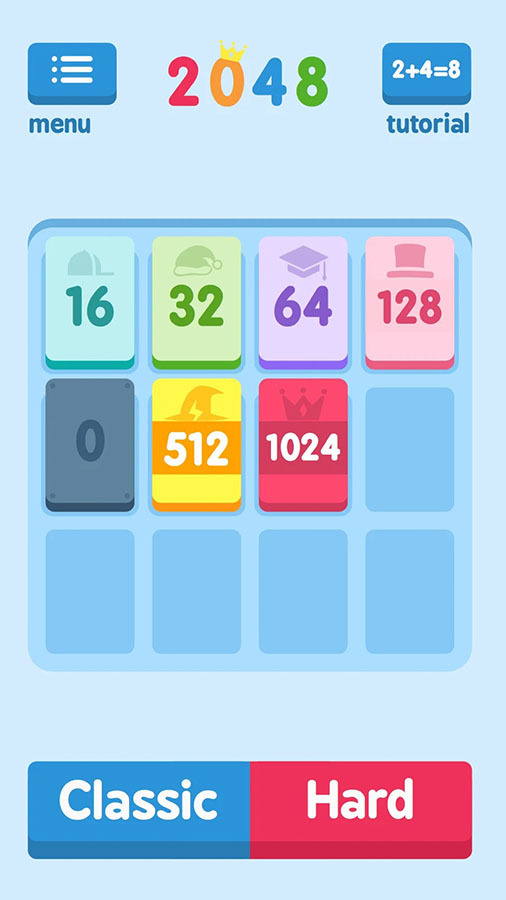2048经典原版截图