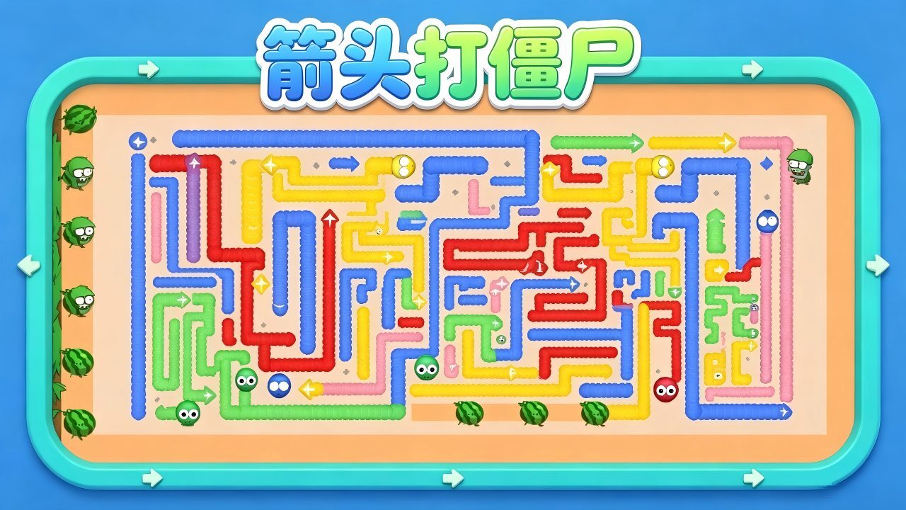 箭头打僵尸截图