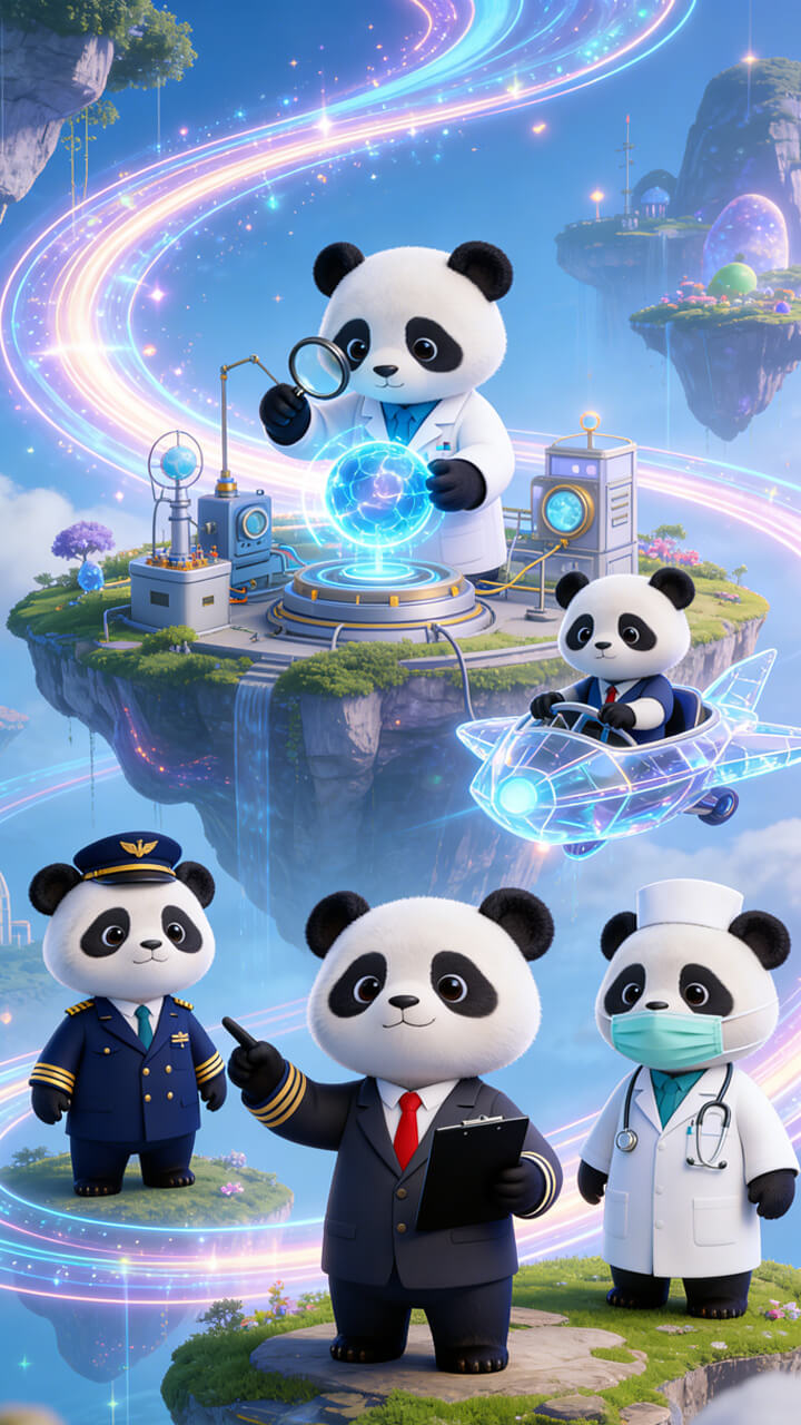 合成潘达截图
