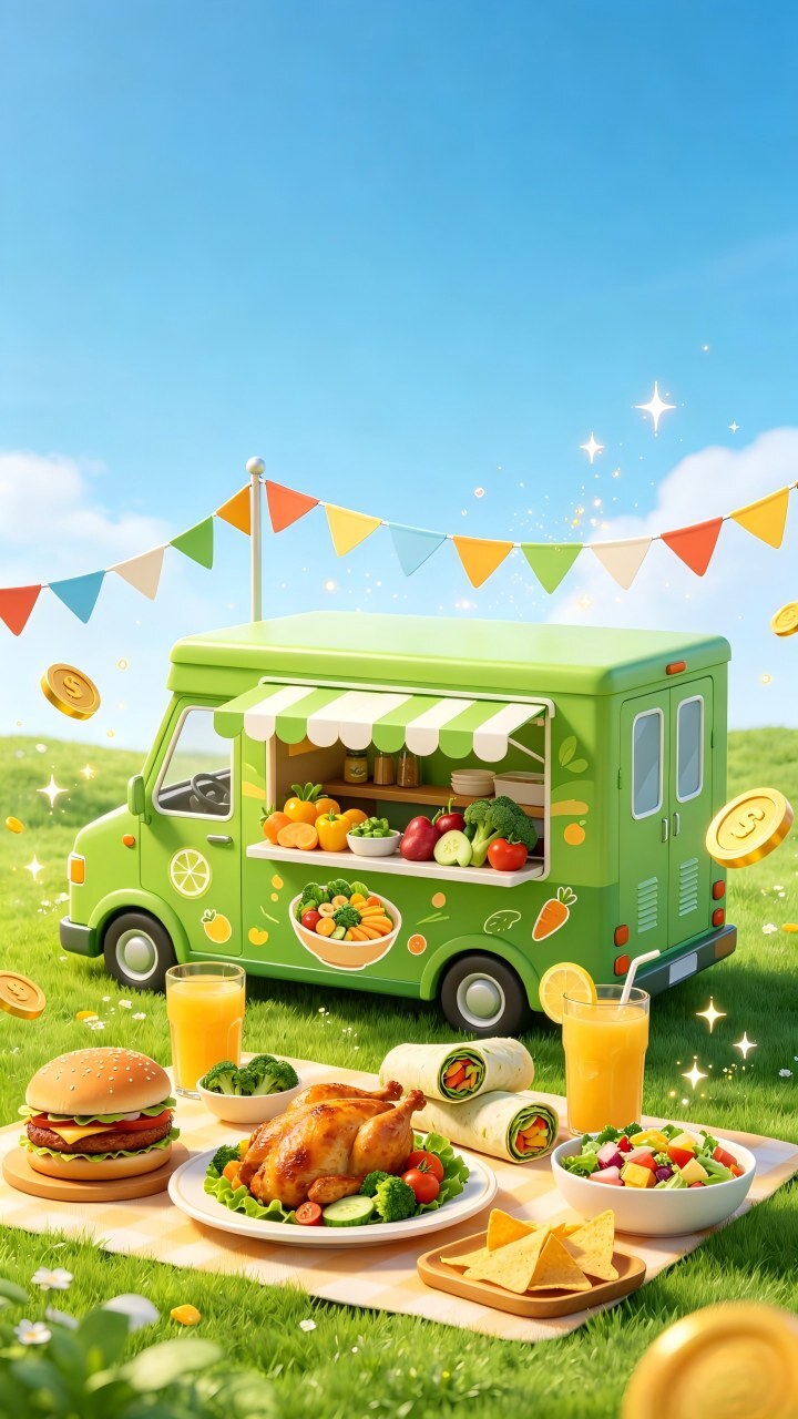 美食快餐车截图