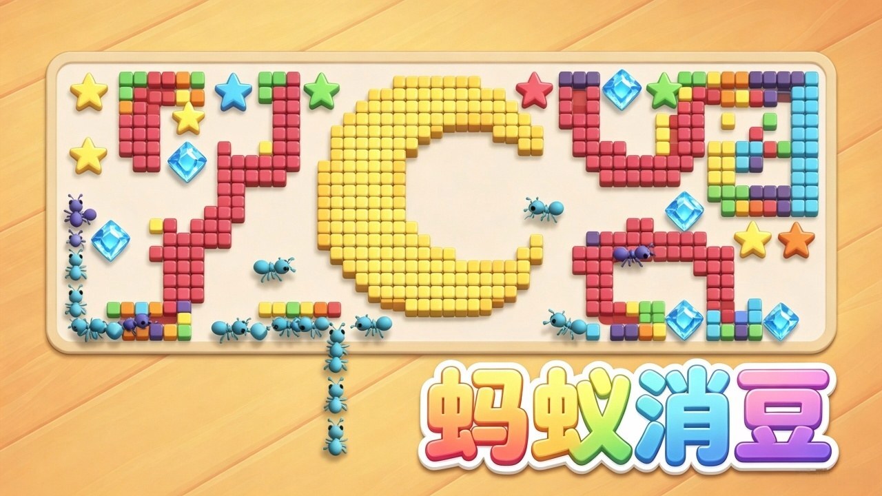 蚂蚁消豆截图