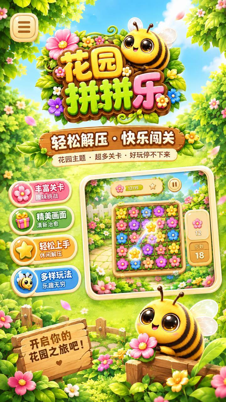 花园拼拼乐截图