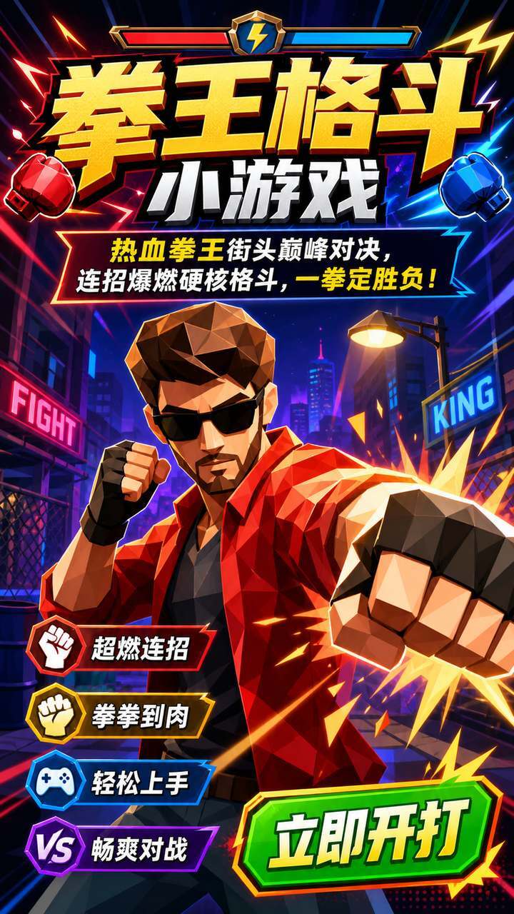 拳王格斗小游戏截图