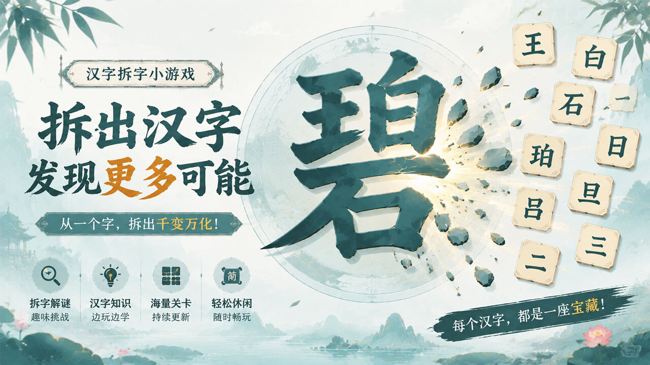 字中拆字截图
