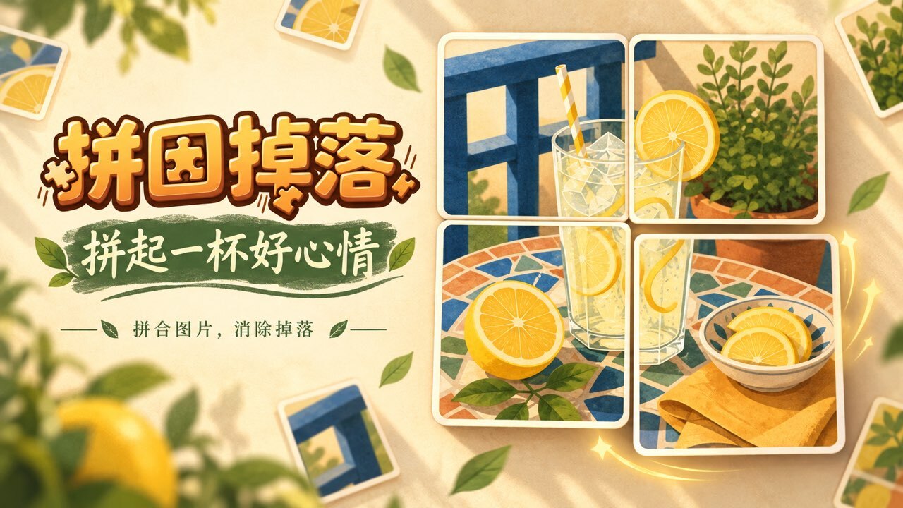 拼图掉落截图