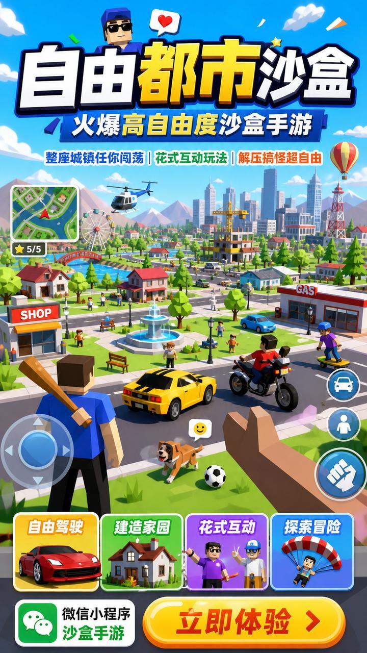 自由都市沙盒截图