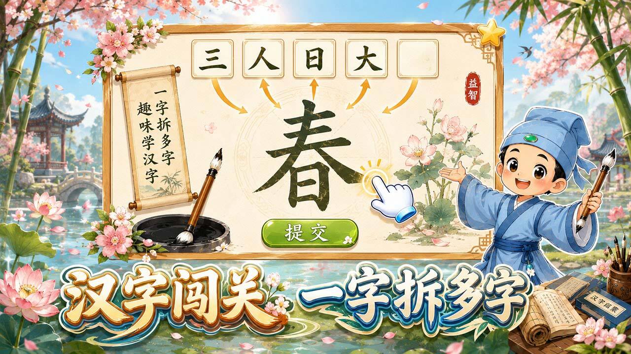全民拼汉字截图