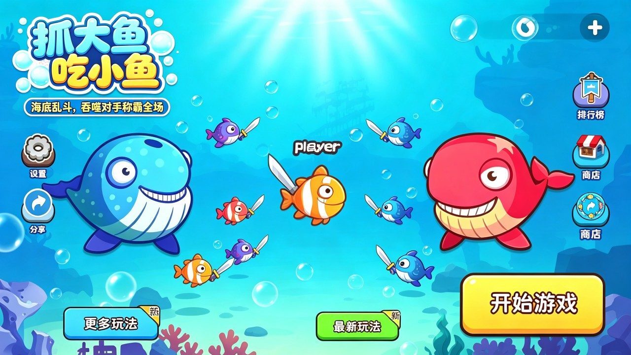 抓大鱼吃小鱼截图