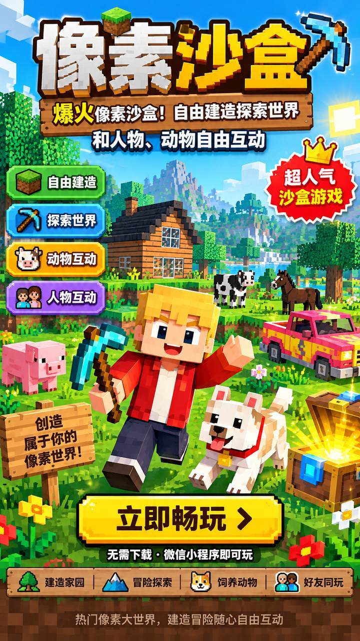 像素沙盒截图