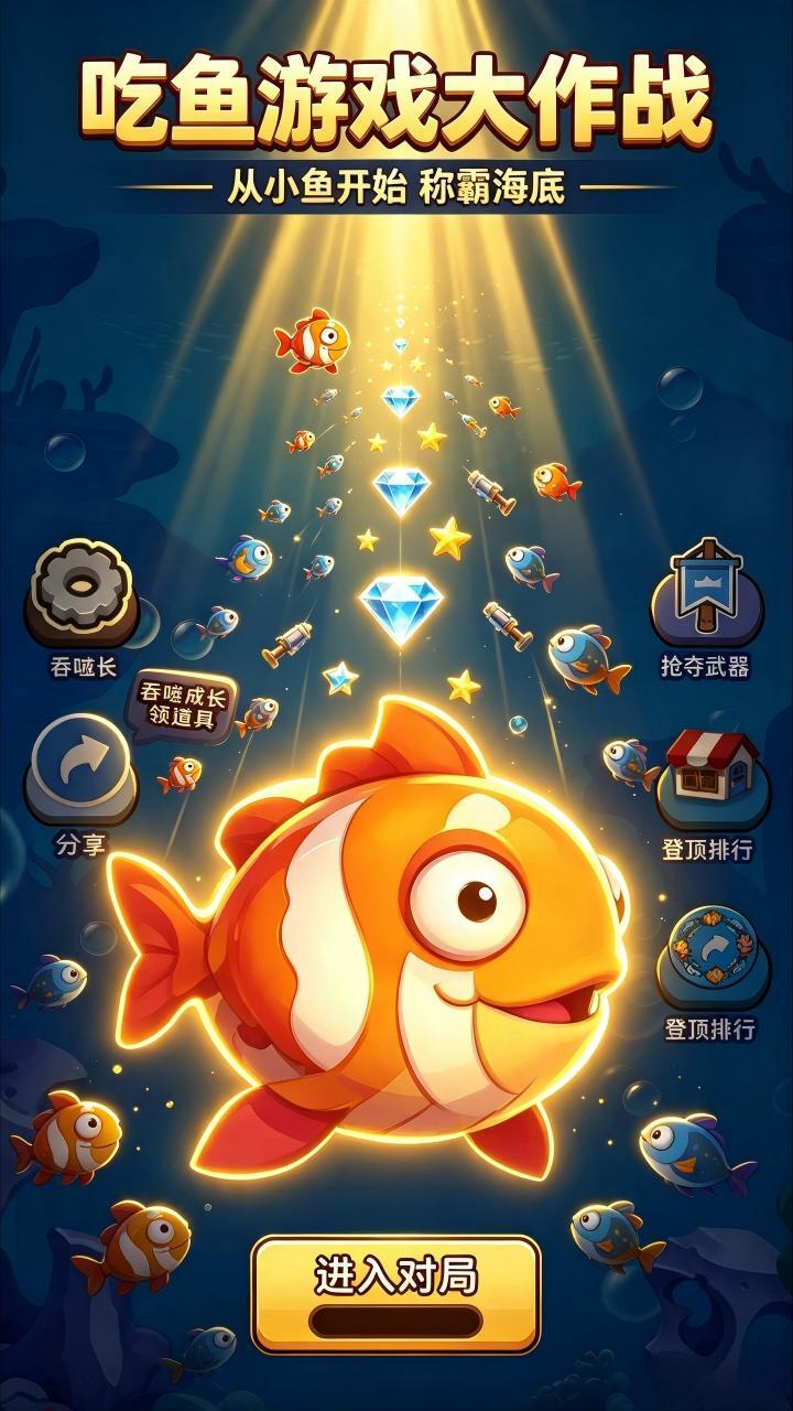 吃鱼游戏大作战截图