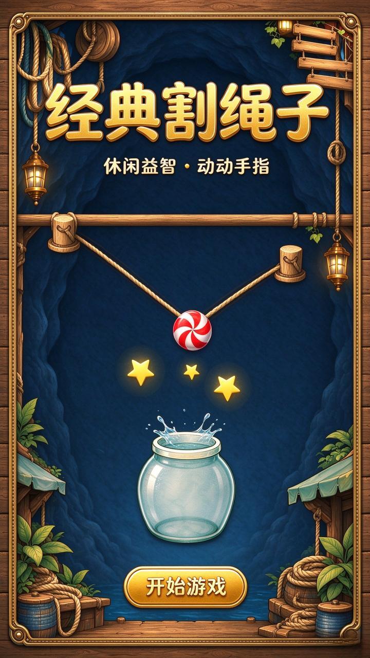 经典割绳子截图