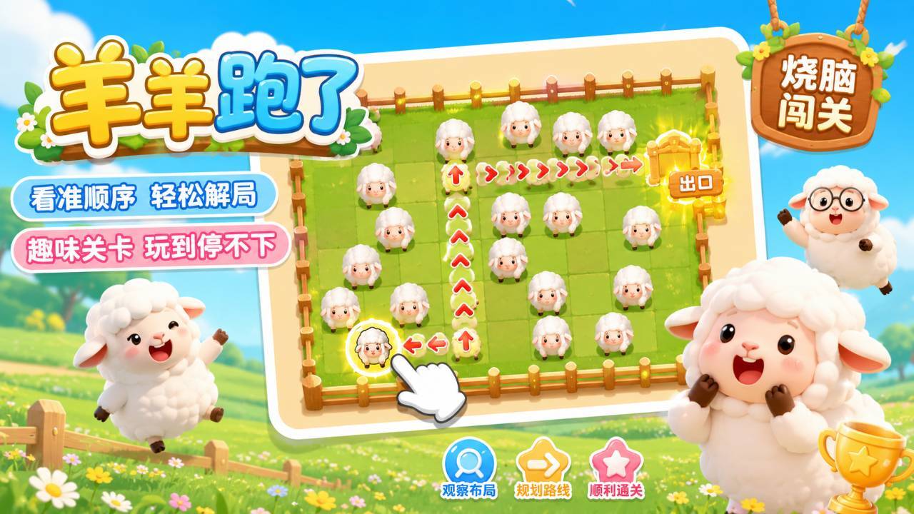 羊羊跑了截图