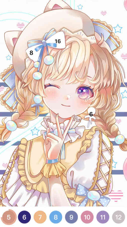 花花填色截图