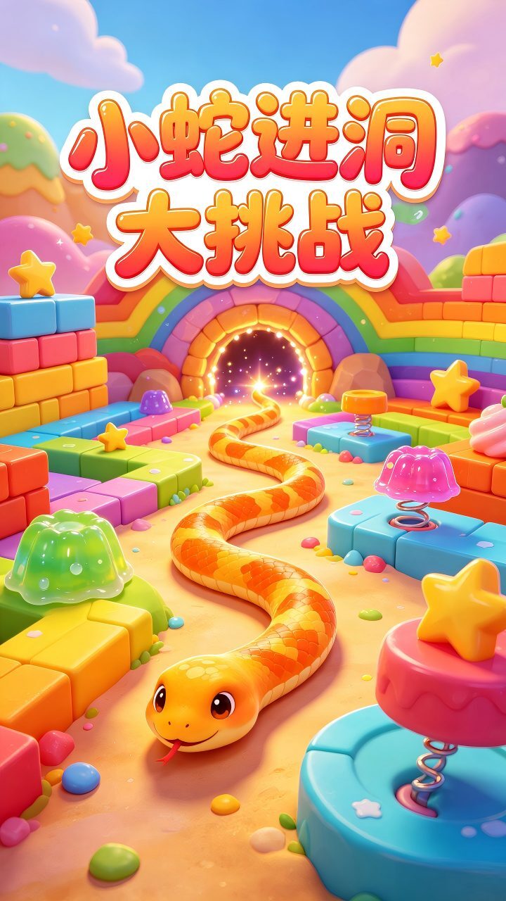 小蛇进洞大挑战截图